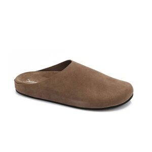 Jeffrey Campbell Content Suede Clogs light khaki
